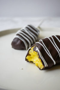 Disneyland Inspired Chocolate Covered Pineapple Spears // magicaltreatsathome.com