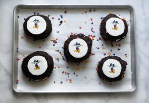 Mickey Mouse Celebration Whoopie Pies // magicaltreatsathome.com