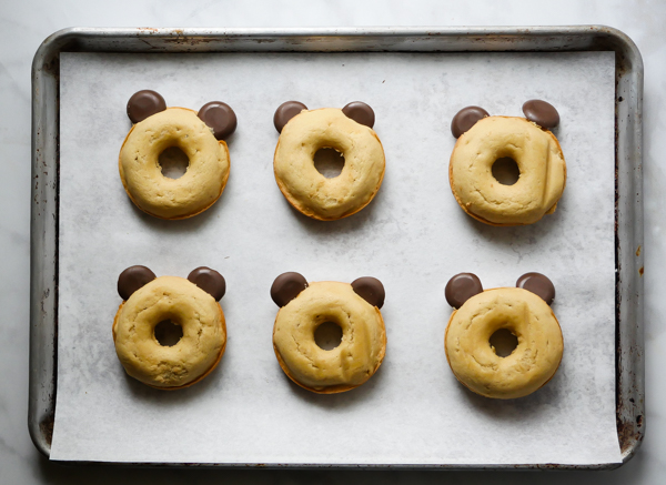 Mickey Mouse Shorts Doughnuts // magicaltreatsathome.com