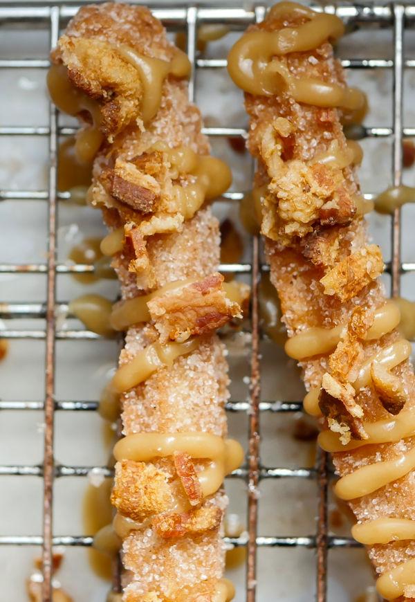 Maple-Bacon Churros // magicaltreatsathome.com