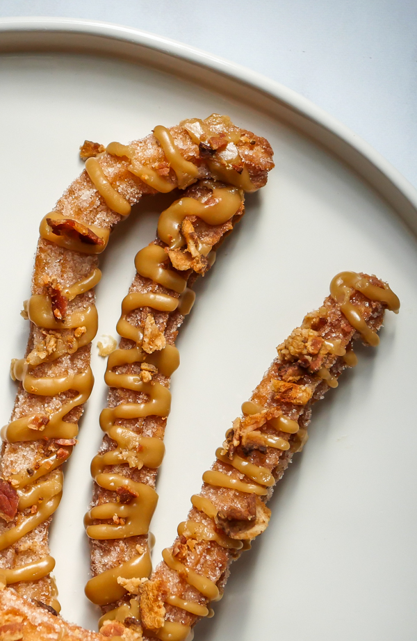 Maple-Bacon Churros // magicaltreatsathome.com