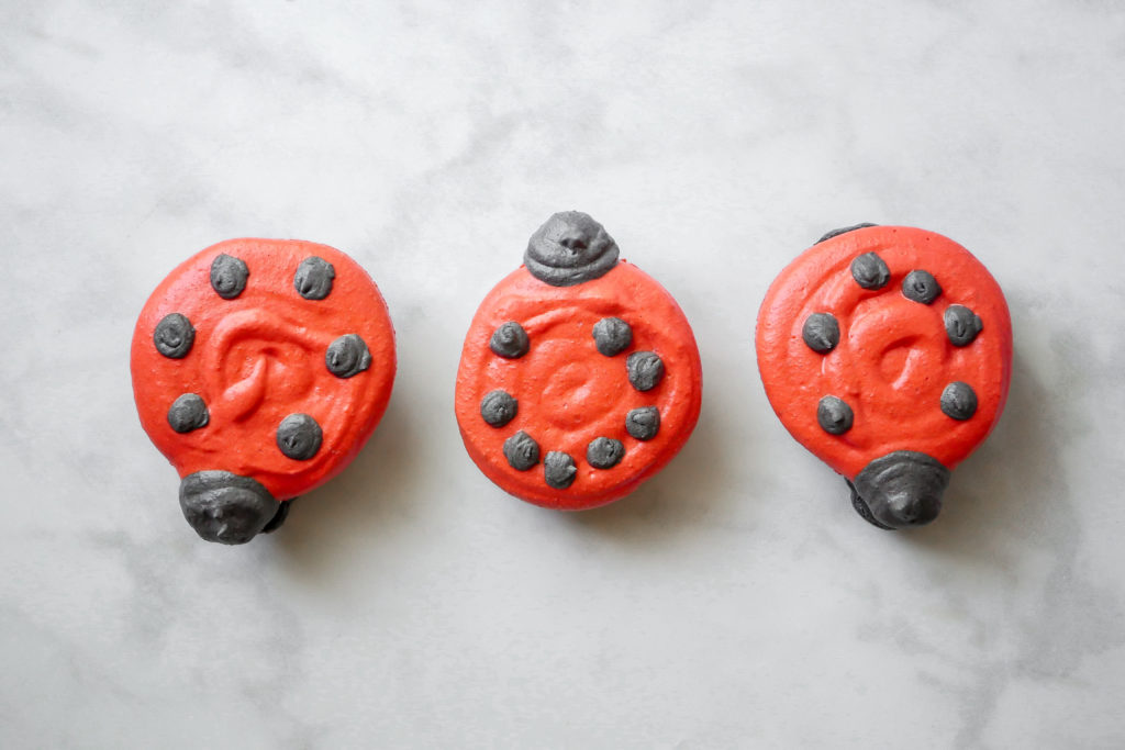 Main Street Electrical Parade Ladybug Macarons // magicaltreatsathome.com