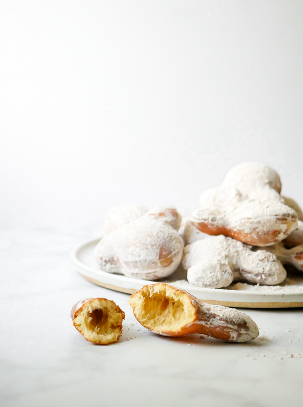 MIckey Mouse Pumpkin Spice Beignets // magicaltreatsathome.com