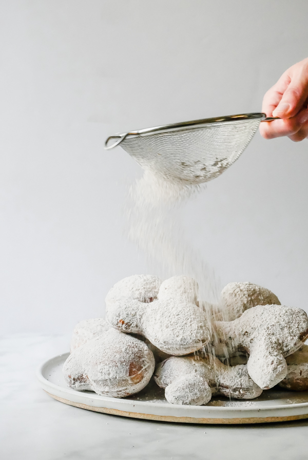 MIckey Mouse Pumpkin Spice Beignets // magicaltreatsathome.com