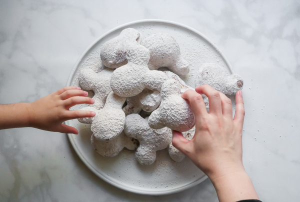 MIckey Mouse Pumpkin Spice Beignets // magicaltreatsathome.com