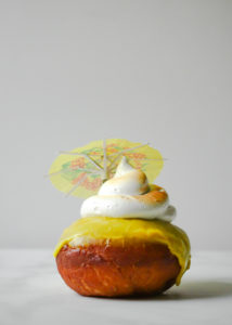 Pineapple Donut a.k.a. The Dole Whip Donut // magicaltreatsathome.com