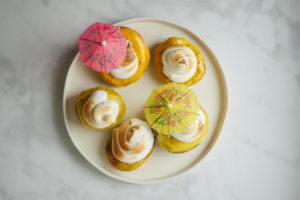 Pineapple Donut a.k.a. The Dole Whip Donut // magicaltreatsathome.com