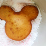 Mickey Mouse Peppermint Beignets // magicaltreatsathome.com