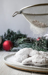 Mickey Mouse Peppermint Beignets // magicaltreatsathome.com