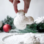 Mickey Mouse Peppermint Beignets // magicaltreatsathome.com