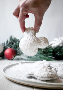 Mickey Mouse Peppermint Beignets // magicaltreatsathome.com