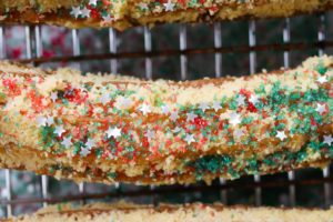 Christmas Tree Churros // magicaltreatsathome.com