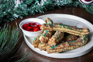 Christmas Tree Churros // magicaltreatsathome.com