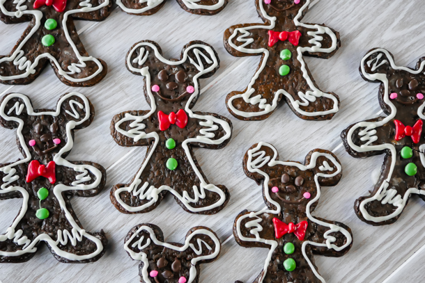 Mickey Mouse Gingerbread Man // magicaltreatsathome.com