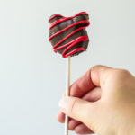 Mickey Mouse Red Velvet Cake Pop // magicaltreatsathome.com