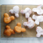 Mickey Mouse Chocolate Strawberry Beignets // magicaltreatsathome.com