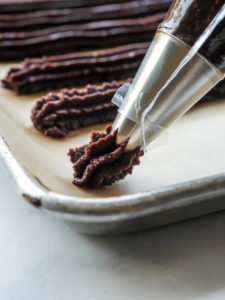 Double Chocolate Churros // magicaltreatsathome.com