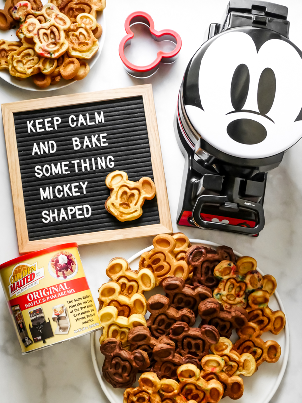 How to Make Mickey Mouse Waffles