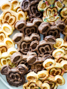 Mickey Mouse Waffles Three Ways // magicaltreatsathome.com