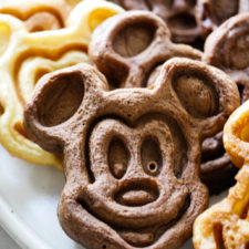golden malted mickey waffle maker