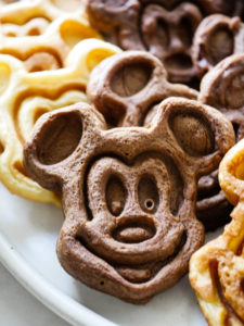 Mickey Mouse Waffles Three Ways // magicaltreatsathome.com