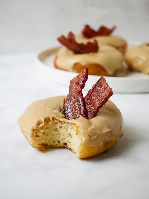 Maple Bacon Doughnut // magicaltreatsathome.com