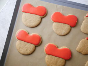 Mickey Holly Christmas Cookies 2020 // magicaltreatsathome.com