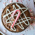 Chocolate Peppermint Brownie Pies // magicaltreatsathome.com